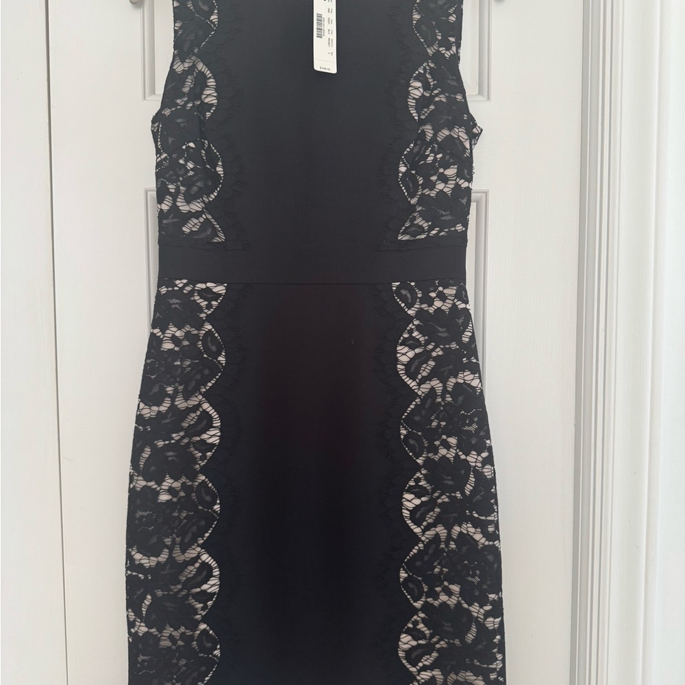 Gorgeous LBD with lace detail